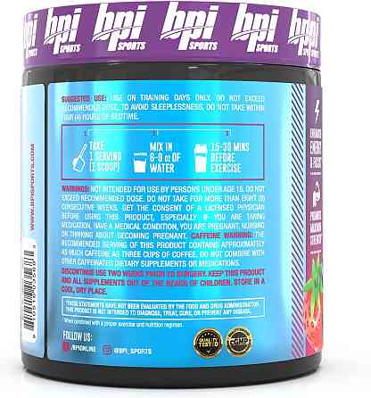 Передтренувальний комплекс Bpi Sports 1.M.R Powdeг 200g (Berry Swole) Луцьк