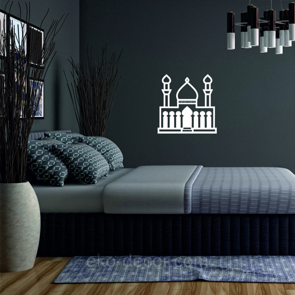 Декоративное настенное Панно «Ислам» Декор на стену 70*70 см, Белый Киев - изображение 3