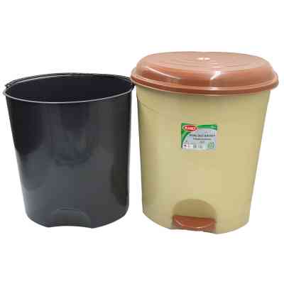 Контейнер для сміття Planet Household №4 з педаллю бежевий 22 л (10342) Вінниця