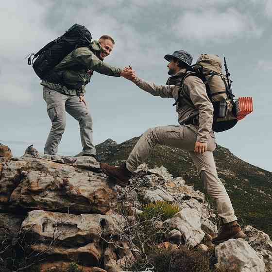 Рюкзак туристичний Naturehike NH70B070-B, 70 л + 5 л, світло-коричневий Рівне