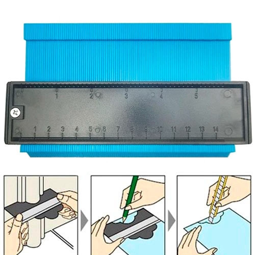 Контурный шаблон 14 см для копирования форм Киев - изображение 2