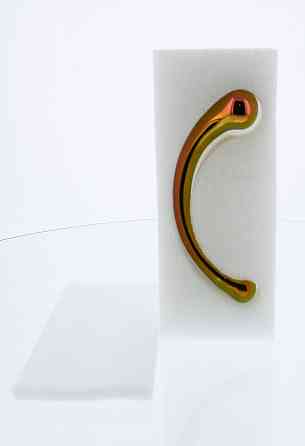 DT21835 Вигнутий скляний фалоімітатор Dream Toys GLAMOUR GLASS CURVED WAND Sex Aura Київ
