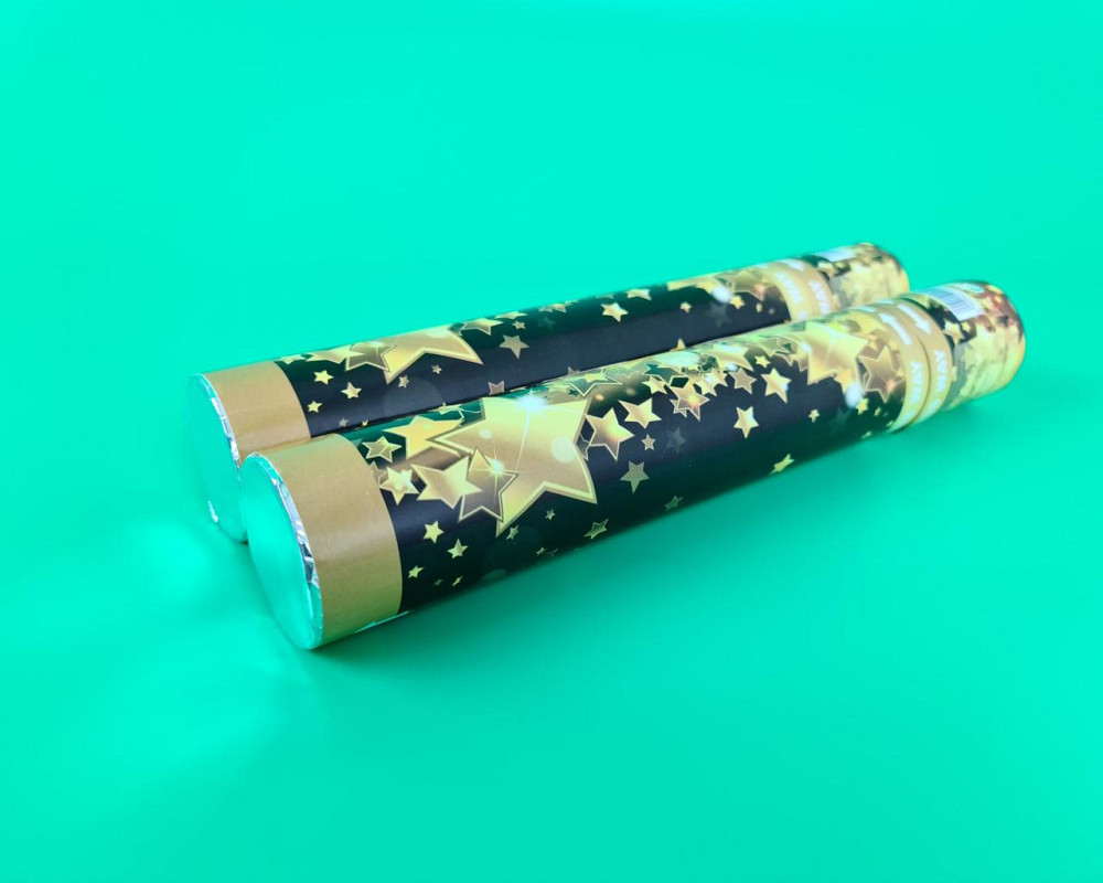 Хлопушка пневматическая Звезды, 30 см 4830-23 (1 пачка) Харьков - изображение 3