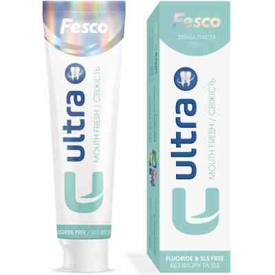 Зубная паста Fesco Ultra Mouth Fresh Свежесть 100 мл (4820204701987) Винница