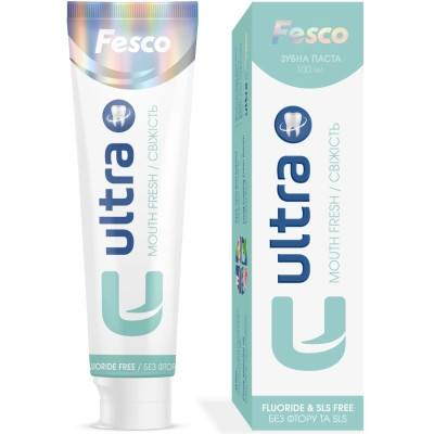 Зубна паста Fesco Ultra Mouth Fresh Свіжість 100 мл (4820204701987) Вінниця - фото 2