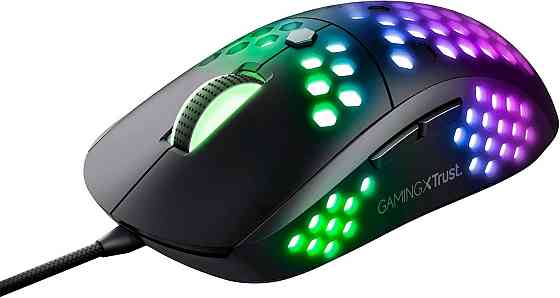 Игровая мышка Trust GXT 960 Graphine проводная, 10000 DPI, 6 кнопок, RGB, программируемая, черная, г Киев