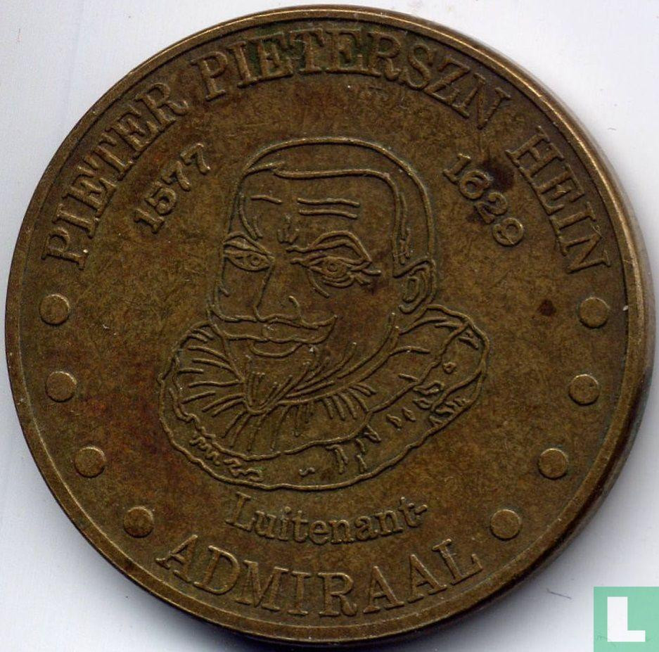 Медаль Nederland Zeehelden 1965 "Egbert Meeuwszn Kortenaar" Полтава - фото 1