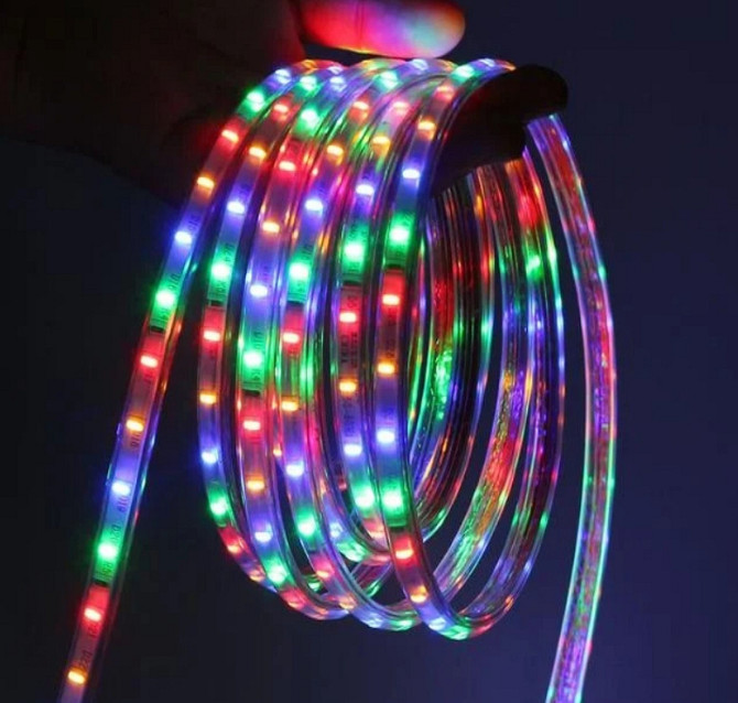 Светодиодная лента LED 100м 220V Дюралайт Цветная Винница - изображение 10