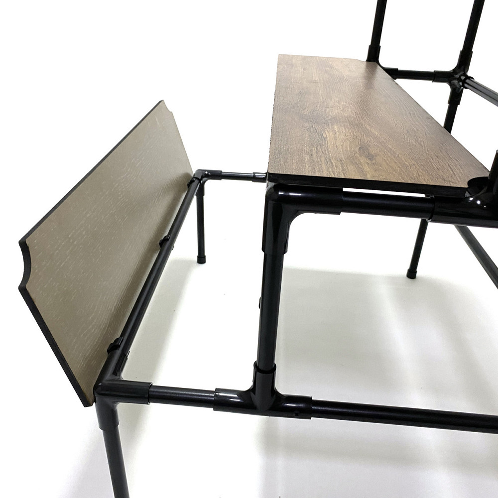 Ступінчаста підставка для рослин Barva, висока підлогова металева етажерка з підвісами для кашпо баг Бориспіль - фото 10