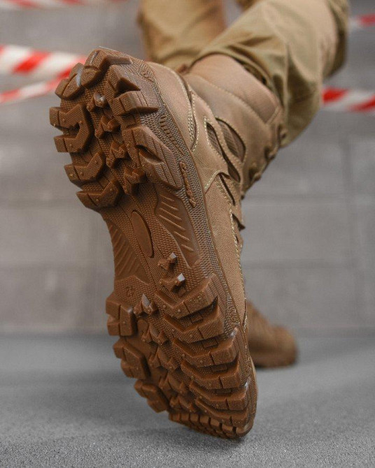 Тактичні Берці Undolini Крейзі American Койот Air-Tex ВТ1011 Одеса - фото 4