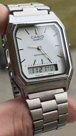 Годинник Casio в моделі AQ-230 White/Black Киев