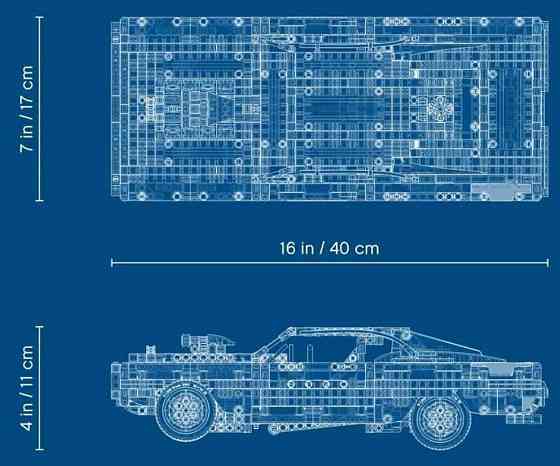 Конструктор Technic Dodge Charger (42111)совместим с Lego. Харьков