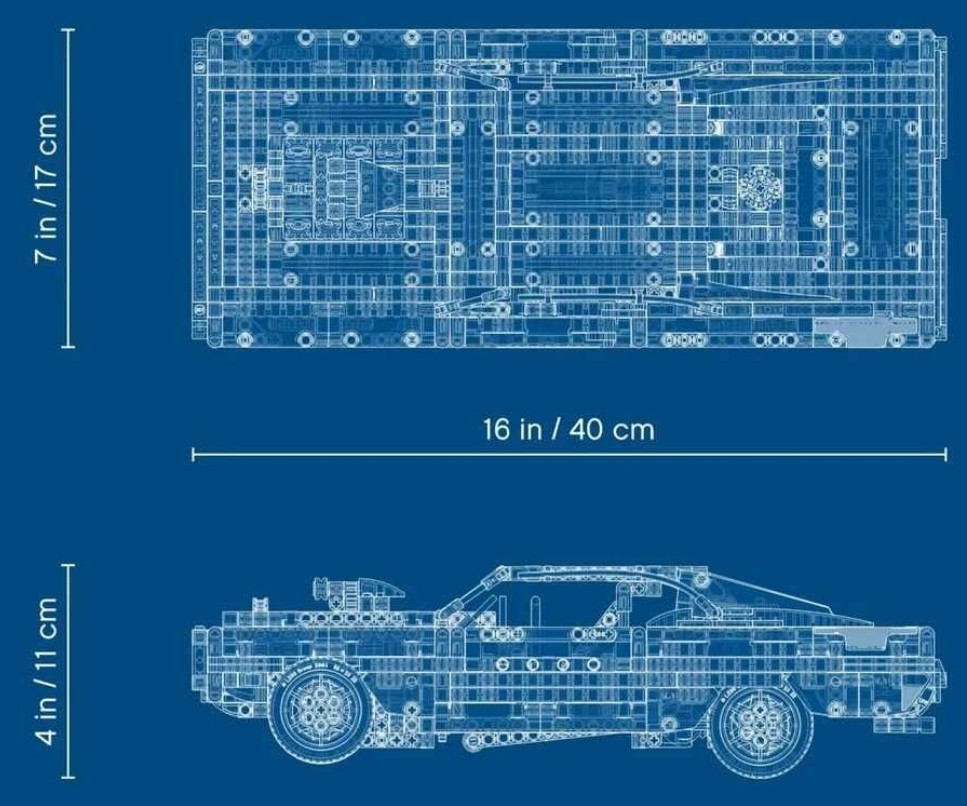 Конструктор Technic Dodge Charger (42111)совместим с Lego. Харьков - изображение 1