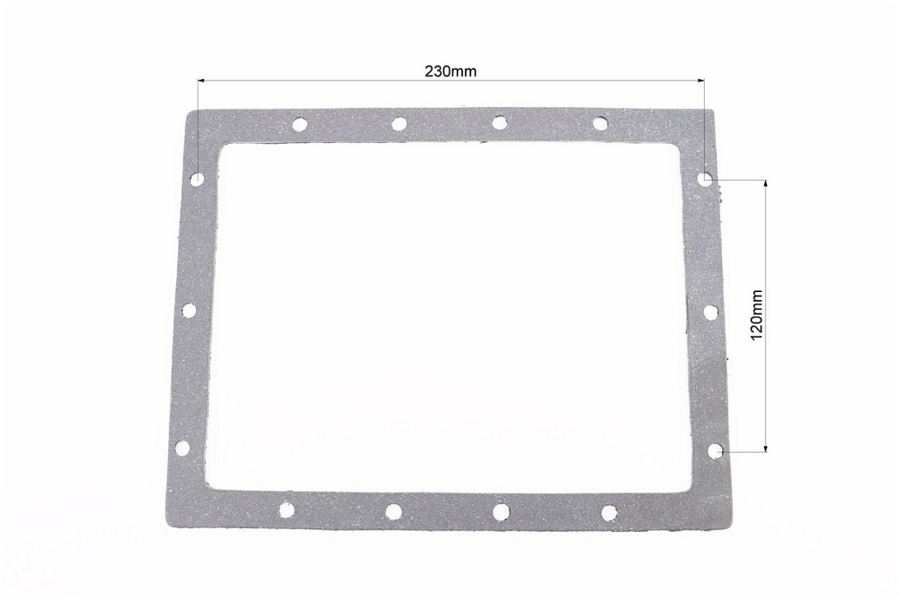 Прокладка радіатора R195NM/ZS1100/ZH1105, b-2,2mm, к-кт 2шт (пароніт, на блістері) Київ - фото 3