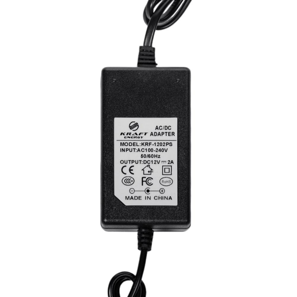 Блок живлення KRF-1202PS Kraft 12V/2A (43-00003) Киев - изображение 7