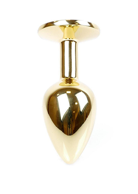 Анальна пробка - Jewellery Gold Plug Pink Sex Aura Київ - фото 6