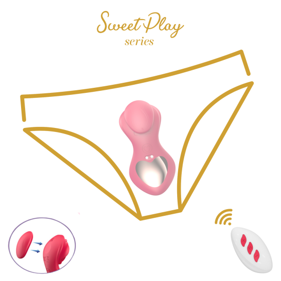Вібратор - Erospace Sweet Play Panty Vibrator With Remote Control A1 Sex Aura Київ