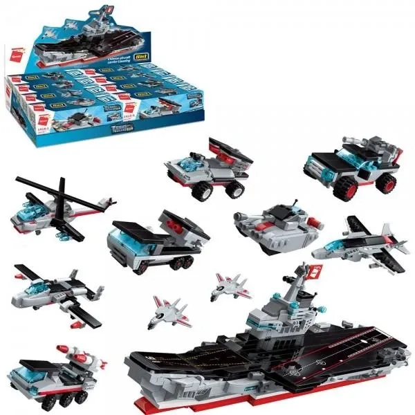 Конструктор Qman 1418 військовий транспорт, від 74дет., (за 1шт), шт Київ - фото 1