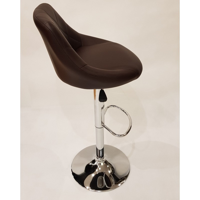 Барний стілець Hoker Rondo / TOLEDO регульований стільчик крісло для кухні, барної стійки Коричневий Київ - фото 3