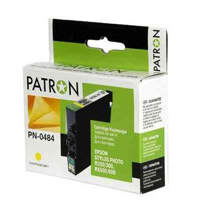 Картридж Patron для EPSON R200/300 (PN-0484) YELLOW (CI-EPS-T048440-Y-PN) Винница