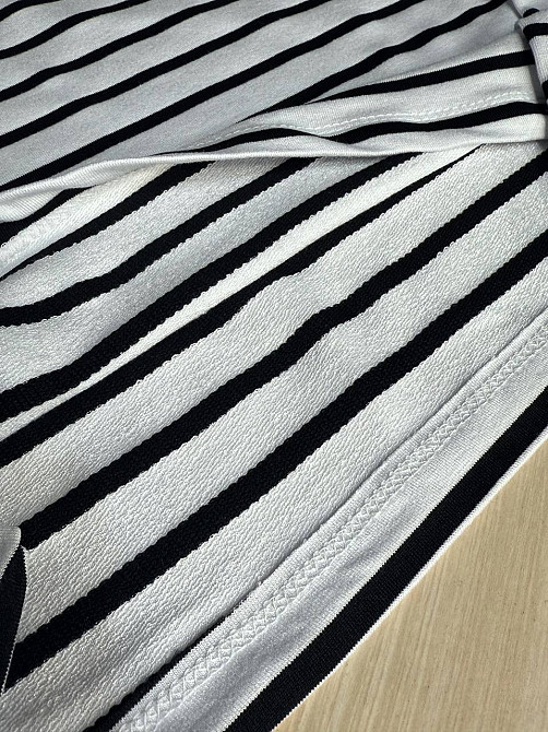 Лонгслів жіночий KEYYMOD 34094 у смужку з підплічниками оверсайз білий, білий, M Київ - фото 17