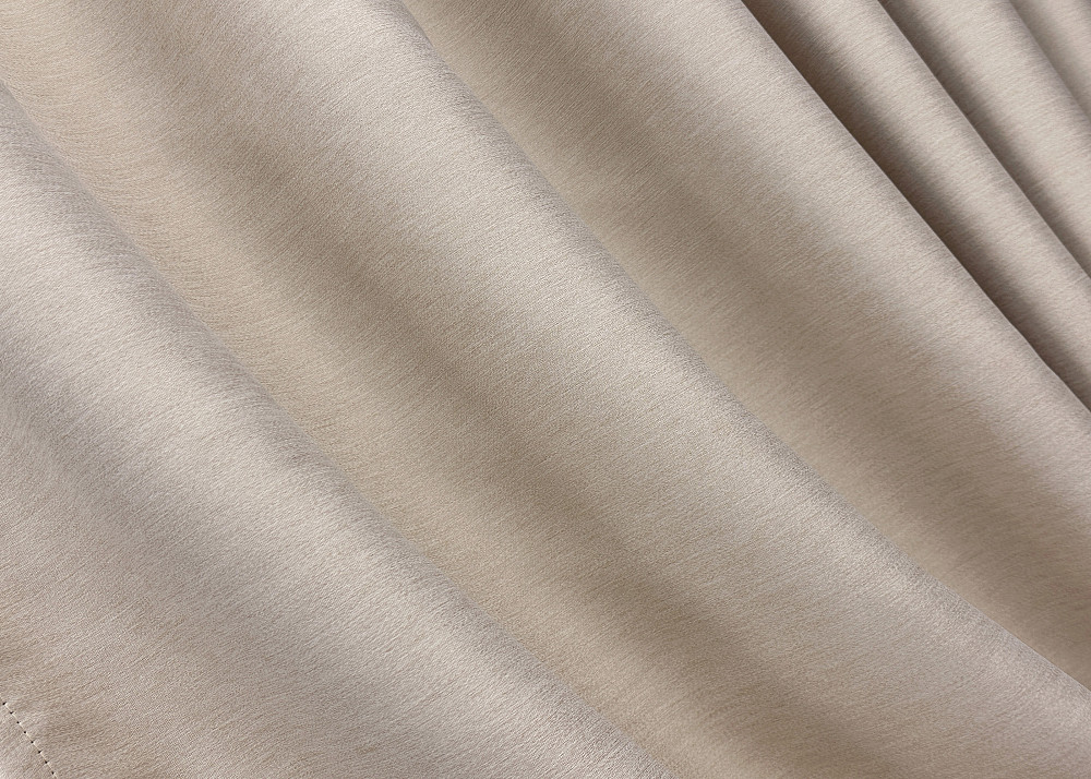 Комплект готовых штор VR-Textil Блэкаут двусторонний Eclipsе № 1794ш Кремовый 200х270 см 2 шт (32-111) Киев - изображение 6