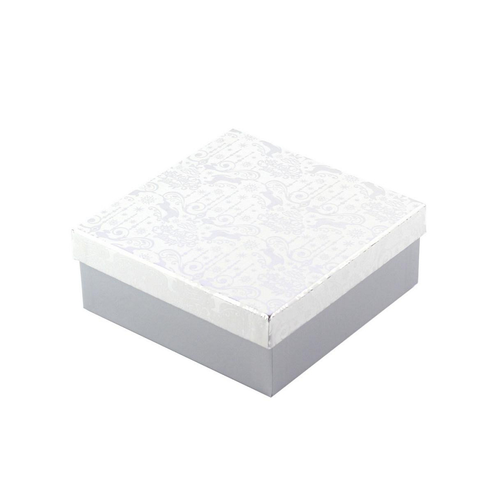 Коробка подарункова "Silver" 16 х 16 х 8 см Рівне - фото 1