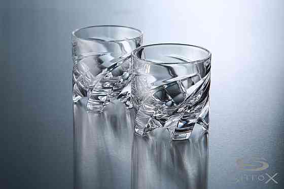 Набор из двух вращающихся рюмок Олимп Shtox (002S) 70 мл Ровно