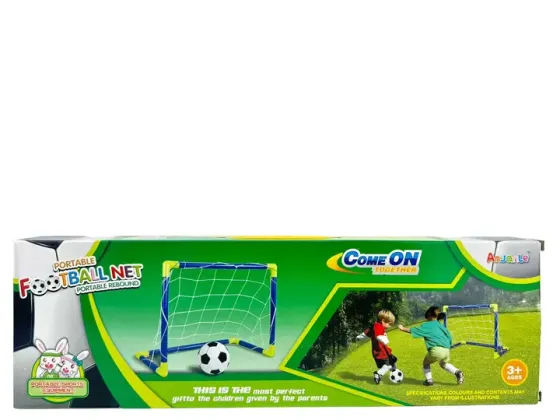 Игровой набор Мини Футбол "Складные ФУТБОЛЬНЫЕ ВОРОТА" 56см Anjanle Футбольный набор с насосом и мячом Коломыя