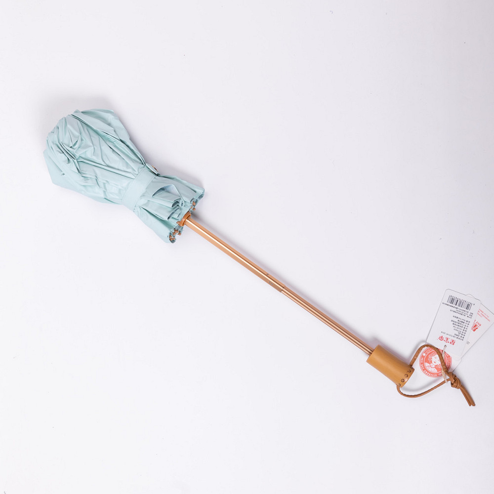 Yiwu Парасолька механічна з принтом надійна з поліестеру діаметр 99 см Блакитна HP-23-3BL Коломыя - изображение 2