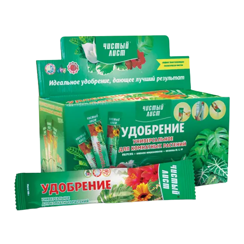 Добриво для кімнатних рослин універсальне мінеральне 100гр (кристал) Квітофор Чистий лист Житомир - фото 1