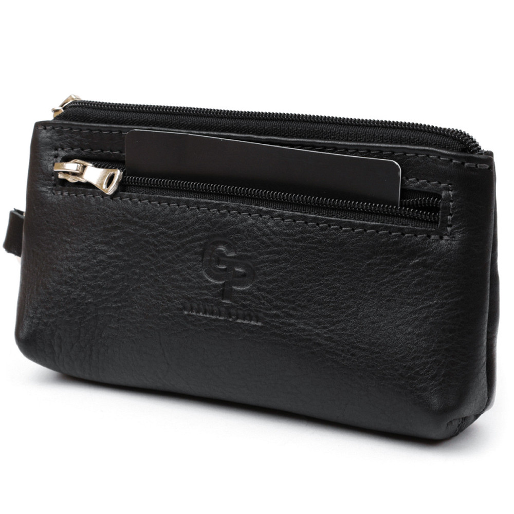 Ключница с монетницей Черный (GRANDE PELLE) Киев - изображение 1