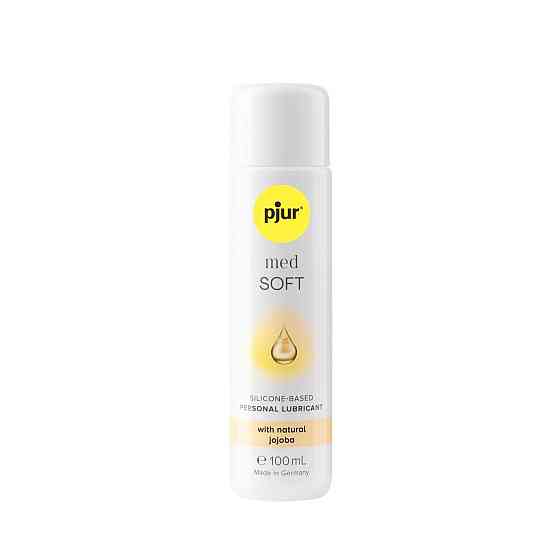 Силиконовая смазка pjur MED Soft glide 100 мл с маслом жожоба для очень сухой и чувствительной кожи Sex Aura Киев