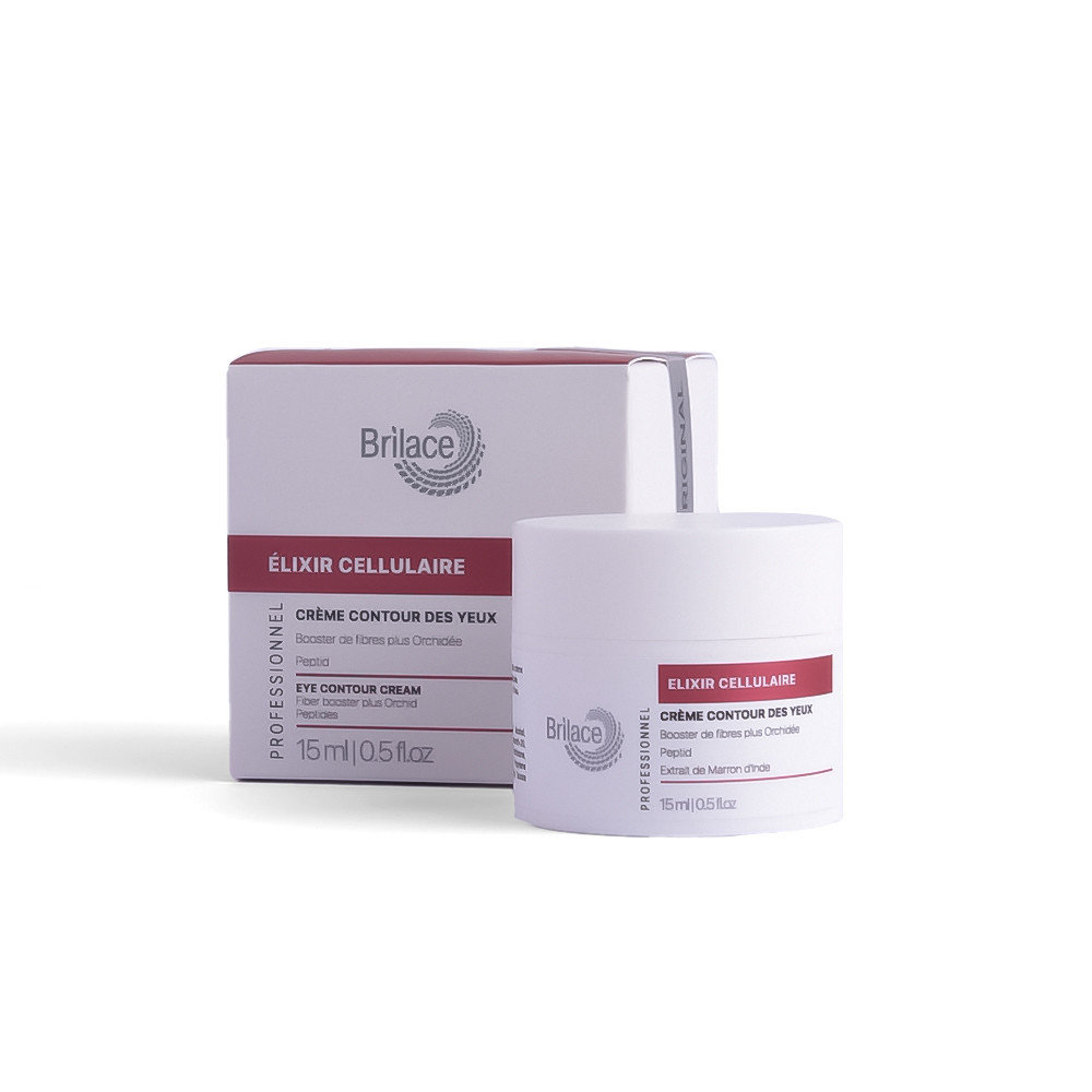 Крем під очі клітинний еліксир Creme contour des yeux Brilace, 15 мл Дніпро - фото 1