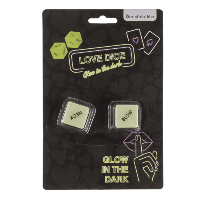 Неоновые кубики Love Dice Glow In The Dark, 2 шт. Sex Aura Киев - изображение 6