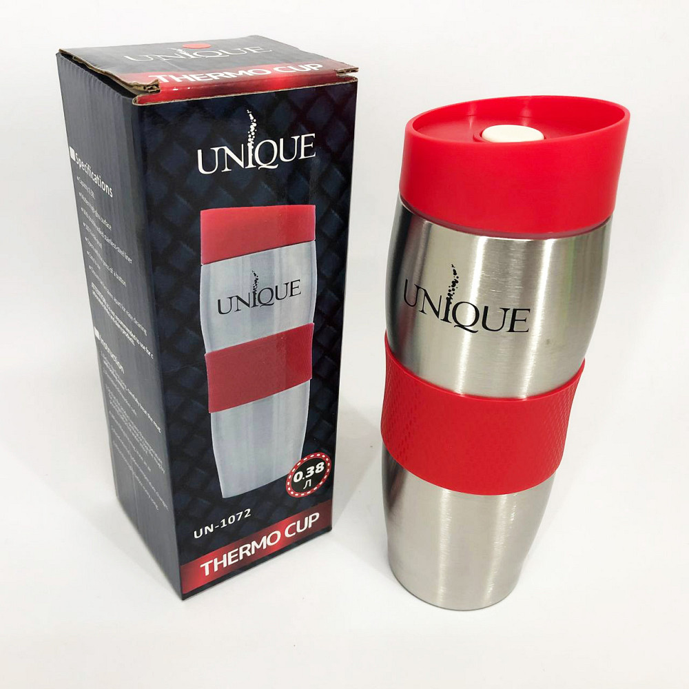 Термокружка для напитков воды UNIQUE, Хороший качественный термос, Термос питьевой туристический EQ-45 Львов - изображение 6