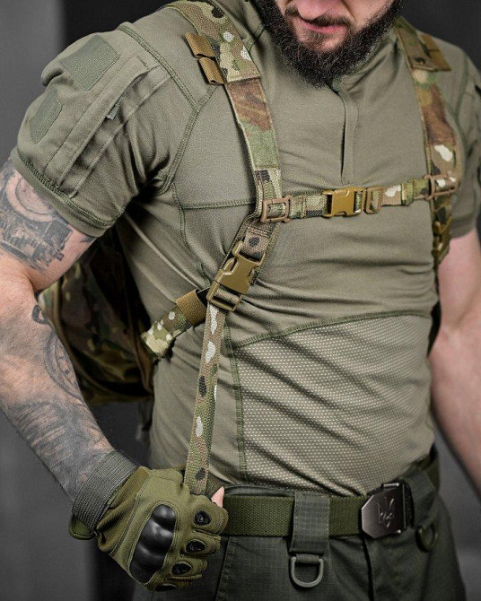 Тактичний рюкзак 15 л чіпляється на плитоноску мультикам ДЛ6330 Одеса - фото 5