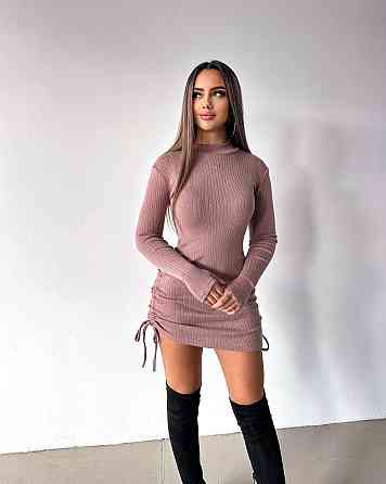 Женское привлекательное теплое платье-гольф из ангоры Мокко, 46/48 Одесса