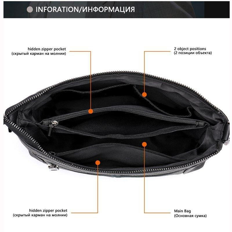 Сумка жіноча шкіряна на одне відділення Vintage 20051 Чорна Київ - фото 9