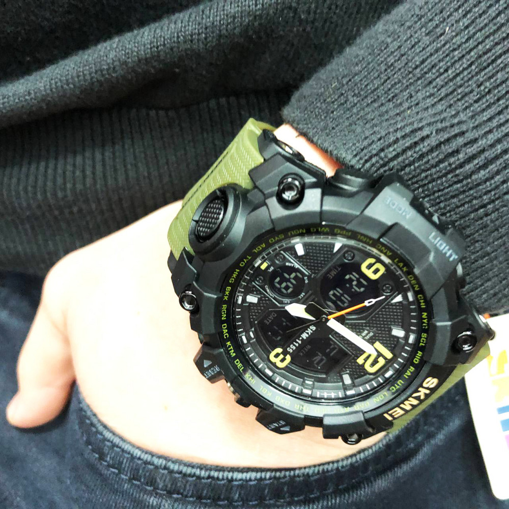 Модные спортивные часы для активного отдыха, Электронные спортивные часы Брендовые мужские WK-76 Львов - изображение 2