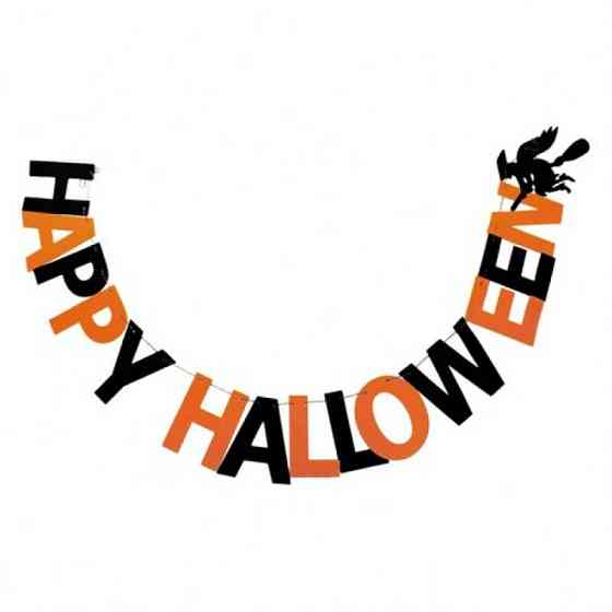 Гірлянда фетрова Happy Halloween 2,5 м Київ