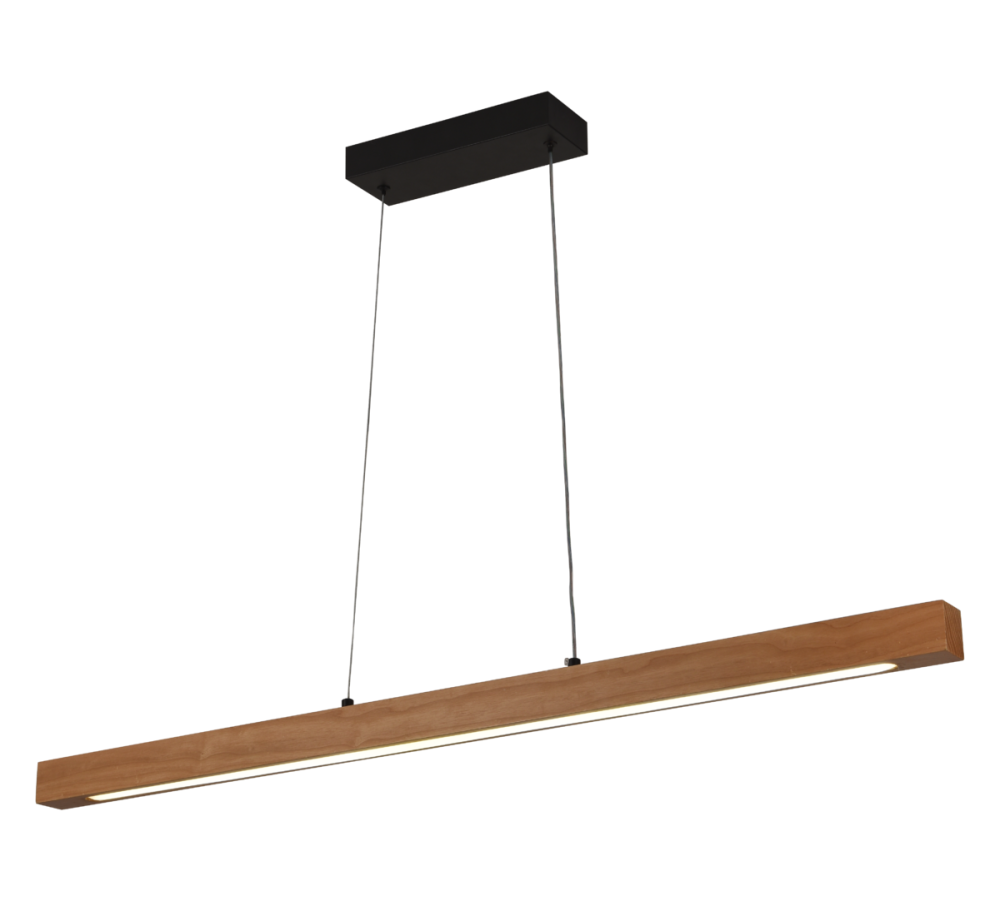 VALESO Світлодіодна підвісна люстра , Колір: Дерево Київ - фото 2