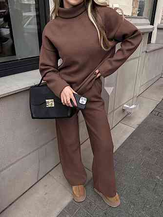 Костюм жіночий теплий шоколадний, 48/52 Харків