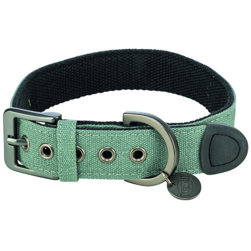 Нашийник Trixie CityStyle для собак екстраширокий бавовна L 45–52 см 30 мм світло-зелений Київ - фото 1