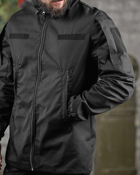 Летний тактический костюм 7.62 черный ДЛ6503 Одесса - изображение 5