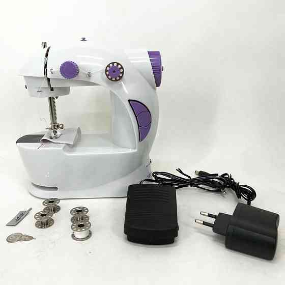 Мини швейная машинка электрическая, Маленькая швейная машина для детской комнаты машинка мини BA-86 Львов