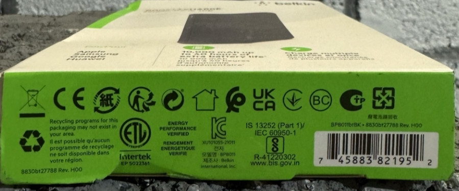 Павербанк Power bank 10000mAh. Belkin 15 W BoostCharge Київ - фото 1