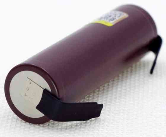 Акумулятор високотоковий Liitokala 18650HG2 18650 Li-ion 3.6 В 3000 мА·год 20 А, з клемами Винница