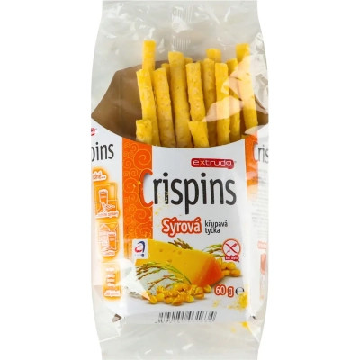 Хлібці дитячі Extrudo Crispins Органічні палички з сиром 60 г (23770-5033) Вінниця - фото 1