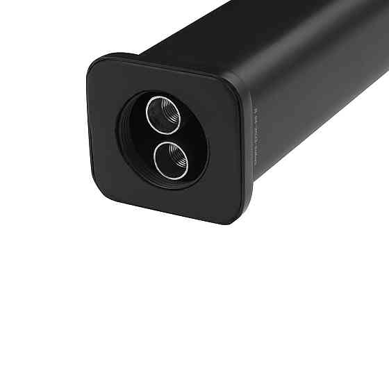 Змішувач для раковини високий Kroner KRP Edelstahl Kubus - SCH010-3 чорний Київ